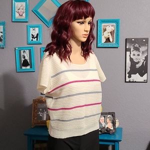 VTG Striped Knit Sweater
